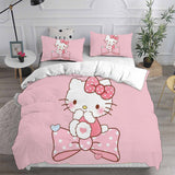 Hello Kitty Cosplay Bedding Sets Duvet Cover Halloween Comforter Sets