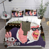 Hit-Monkey Bedding Sets Duvet Cover Comforter Set