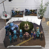 Trollhunters Tales of Arcadia Bedding Set Duvet Cover Comforter Sets
