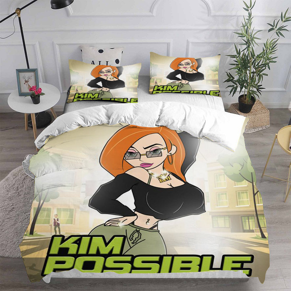 Kim Possible Bedding Sets Duvet Cover Comforter Set
