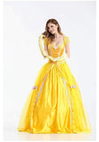 BFJFY Halloween Women Beauty And The Beast Princess Dress Fairy Cosplay Costume - bfjcosplayer
