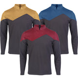 Star Trek Picard 2 Romulan Uniforms Cadet Cosplay Starfleet Top Shirts Costumes
