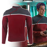 Star Trek Strange New Worlds Lower Decks Uniform Starfleet Top Shirts Badge Costumes