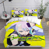 Cyberpunk Edgerunners Bedding Sets Duvet Cover Comforter Set