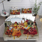 Chicken Run Cosplay Bedding Sets Duvet Cover Halloween Comforter Sets