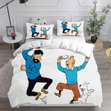 The Adventures of Tintin Bedding Sets Duvet Cover Comforter Set