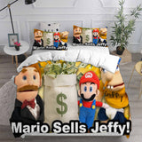 Jeffy Bedding Sets Duvet Cover Comforter Set