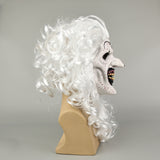 Halloween Latex Clown Mask With Hair for Adults Costume Party Props Masks