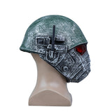 Fallout 4 NCR Veteran Ranger Cosplay Latex Helmet Halloween Props