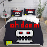 Geometry Dash Bedding Sets Duvet Cover Comforter Sets