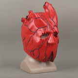 Heart-Shaped Horror Mask Anime Dorohedoro Heart Headgear Cosplay Helmet Costume Halloween Props