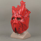 Heart-Shaped Horror Mask Anime Dorohedoro Heart Headgear Cosplay Helmet Costume Halloween Props