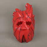 Heart-Shaped Horror Mask Anime Dorohedoro Heart Headgear Cosplay Helmet Costume Halloween Props