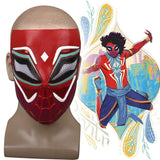 Spider-Man Latex Mask Across the Universe Indian Spider-Man Pavit Prabhakar Coplay Masks