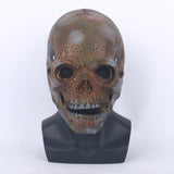 Skull Mask Mouth Movable Latex Helmet Halloween Props