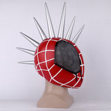 Spider-Punk Latex Mask Spider-Man Across the Spider-Verse Helmet Cosplay Costume for Halloween
