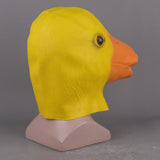 Duck Mask Halloween Latex Animal Full Head Masks
