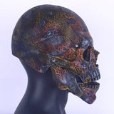 Skull Mask Mouth Movable Latex Helmet Halloween Props
