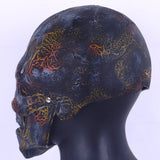 Skull Mask Mouth Movable Latex Helmet Halloween Props