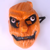 Halloween Scary Pumpkin Head Mask Latex Face Shield