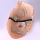 Halloween Scary Pumpkin Head Mask Latex Face Shield