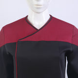 Star Trek Picard 3 Command Red Uniform Female Cosplay Starfleet Gold Blue Top Shirts Costumes