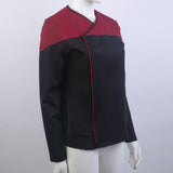Star Trek Picard 3 Command Red Uniform Female Cosplay Starfleet Gold Blue Top Shirts Costumes