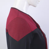 Star Trek Picard 3 Command Red Uniform Female Cosplay Starfleet Gold Blue Top Shirts Costumes