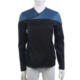 Star Trek Picard 3 Command Red Uniform Female Cosplay Starfleet Gold Blue Top Shirts Costumes