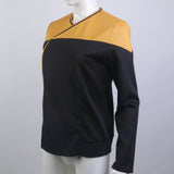 Star Trek Picard 3 Command Red Uniform Female Cosplay Starfleet Gold Blue Top Shirts Costumes