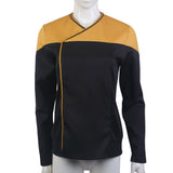 Star Trek Picard 3 Command Red Uniform Female Cosplay Starfleet Gold Blue Top Shirts Costumes