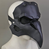 Plague Doctor Mask Bird Beak Helmet PVC Halloween Prop