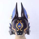 Genshin Impact Cyno Cosplay Helmet Halloween Mask Accessories