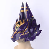 Genshin Impact Cyno Cosplay Helmet Halloween Mask Accessories