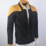 Star Trek Picard 3 Red Geordi Gold Blue Dress Uniform Starfleet Jacket Shirts Cosplay Costume