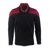 Star Trek Picard 3 Red Geordi Gold Blue Dress Uniform Starfleet Jacket Shirts Cosplay Costume