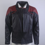 Star Trek Picard 3 Captain Riker Red Geordi Brown Blue Leather Jackets Starfleet Cosplay Costumes