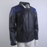 Star Trek Picard 3 Captain Riker Red Geordi Brown Blue Leather Jackets Starfleet Cosplay Costumes