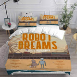 Robot Dreams Bedding Sets Duvet Cover Comforter Set