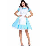 BFJFY Womens Alice In Wonderland Costume Halloween Cosplay Dress - bfjcosplayer