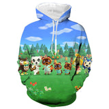Animal Crossing Cosplay No Zipper Hoodie Halloween Costume