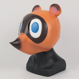 Animal Crossing Tom Nook cosplay Latex Helmet Halloween prop