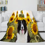 Animal Dog Cosplay Flannel Blanket Room Decoration Throw