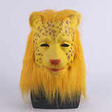 Animal Leopard Cosplay Latex Mask Halloween Props