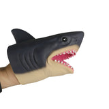 Animal Wildlife Shark Hand Puppet Soft Kids Children Toy Fish Pet Head Gloves Funny Toy Cosplay Accessories Prop