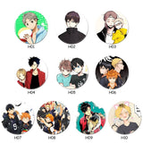 Haikyuu!! enamel pin Volleyball Boy Tsukishima Firefly Cosplay Bedge Halloween Props