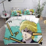 Anime JoJo's Bizarre Adventure Stone Ocean Cosplay Bedding Sets Duvet Cover Halloween Comforter Sets