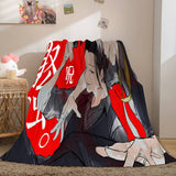 Anime Jujutsu Kaisen Cosplay Blanket Room Decoration Throw