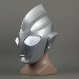 Anime Ultraman Cosplay Led Light Resin Helmet Halloween Props