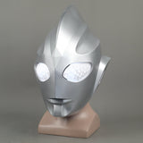 Anime Ultraman Cosplay Led Light Resin Helmet Halloween Props